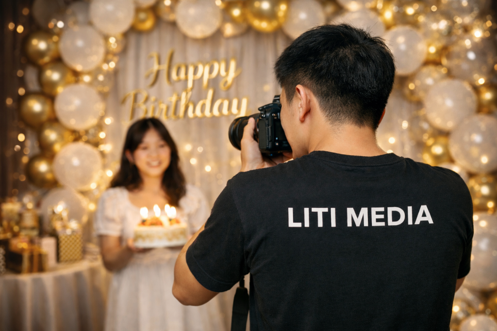 Dịch vụ chụp ảnh sinh nhật tại Hạ Long Quảng Ninh