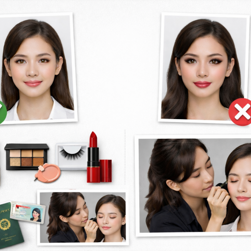 Chụp ảnh thẻ có được makeup không nhỉ