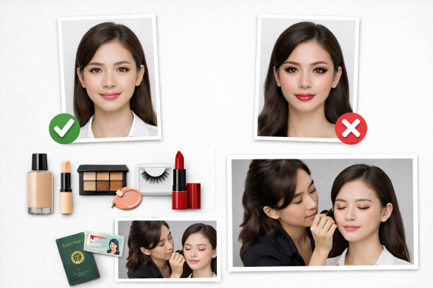 Chụp ảnh thẻ có được makeup không nhỉ