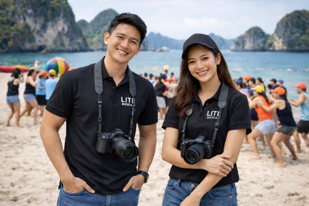 Dịch vụ chụp ảnh Team Building tại Hạ Long Quảng Ninh