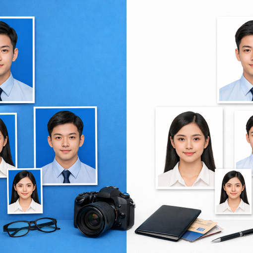 Nên chụp ảnh thẻ nền xanh hay trắng?