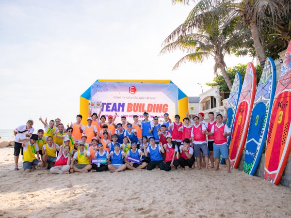 Chụp ảnh Team Building tổng quan chương trình